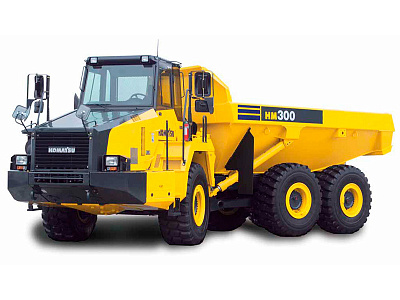 Сочлененный самосвал Komatsu HM300-1